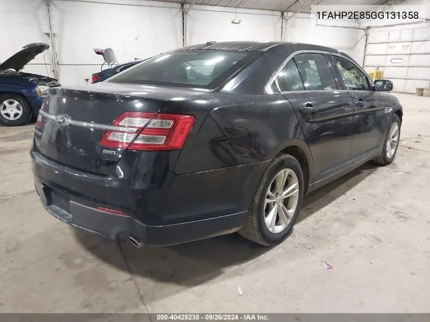 2016 Ford Taurus Sel VIN: 1FAHP2E85GG131358 Lot: 40425235