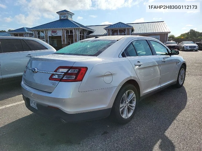 2016 Ford Taurus Sel VIN: 1FAHP2H83GG112173 Lot: 40527784