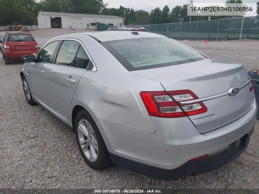 2017 Ford Taurus Sel VIN: 1FAHP2E97HG106956 Lot: 39735578