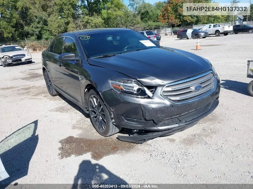 2017 Ford Taurus Sel VIN: 1FAHP2E84HG137332 Lot: 40203413