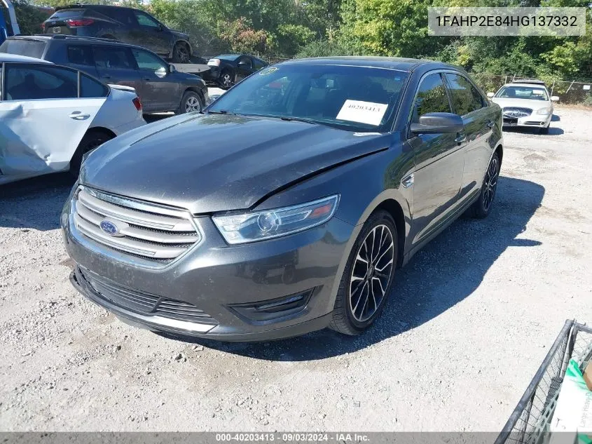 2017 Ford Taurus Sel VIN: 1FAHP2E84HG137332 Lot: 40203413