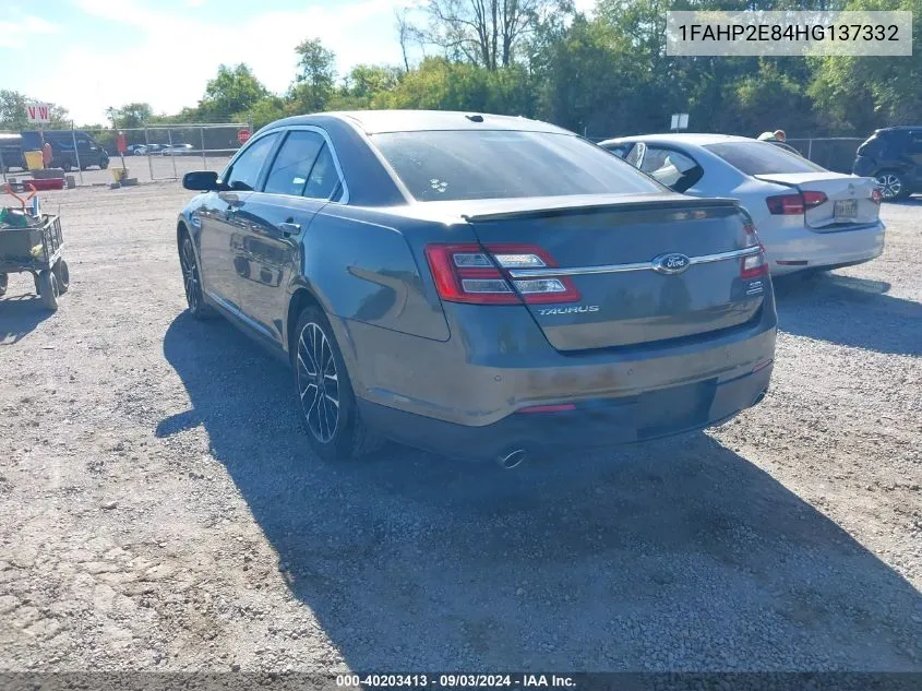 2017 Ford Taurus Sel VIN: 1FAHP2E84HG137332 Lot: 40203413