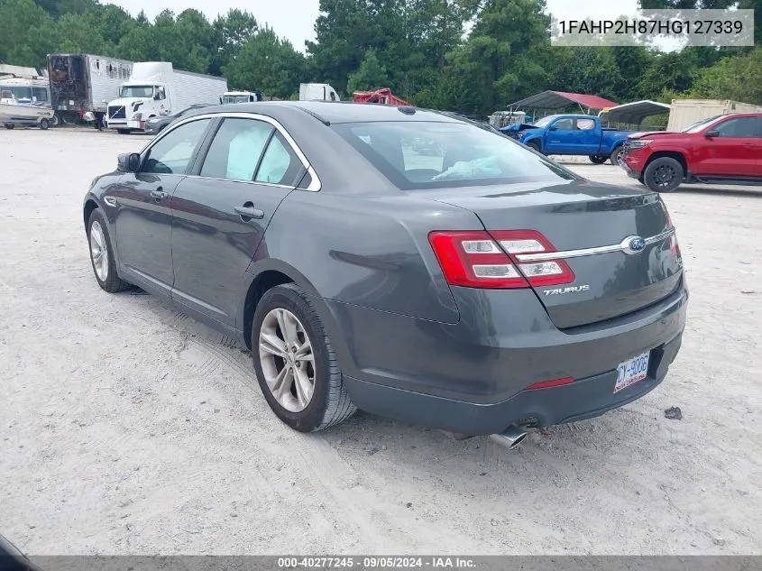 1FAHP2H87HG127339 2017 Ford Taurus Sel