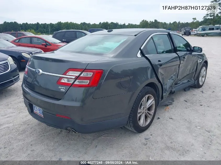 1FAHP2H87HG127339 2017 Ford Taurus Sel