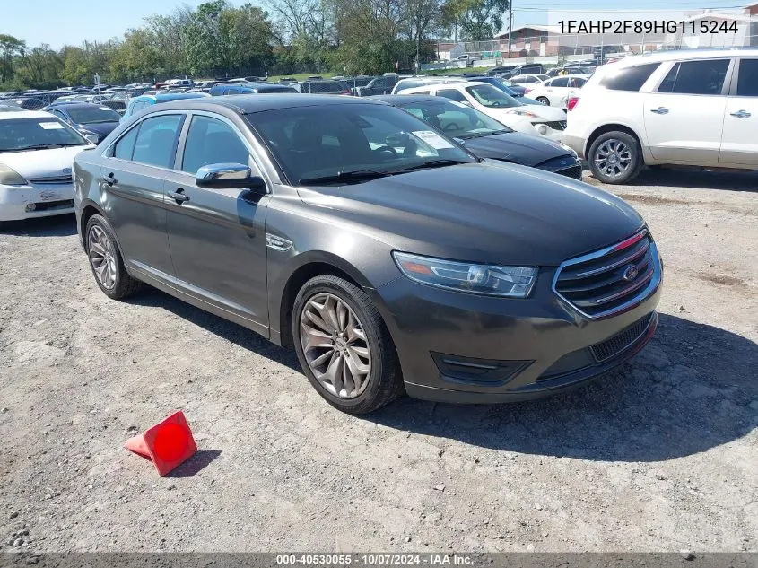 2017 Ford Taurus Limited VIN: 1FAHP2F89HG115244 Lot: 40530055