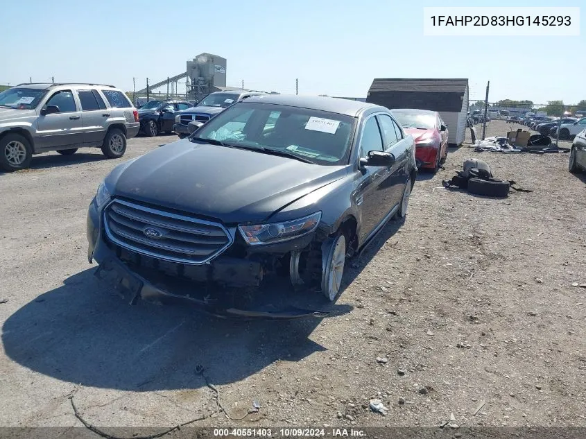 2017 Ford Taurus Se VIN: 1FAHP2D83HG145293 Lot: 40551403