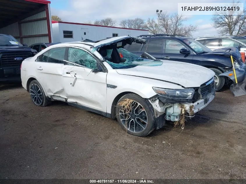 2017 Ford Taurus Limited VIN: 1FAHP2J89HG124419 Lot: 40791157