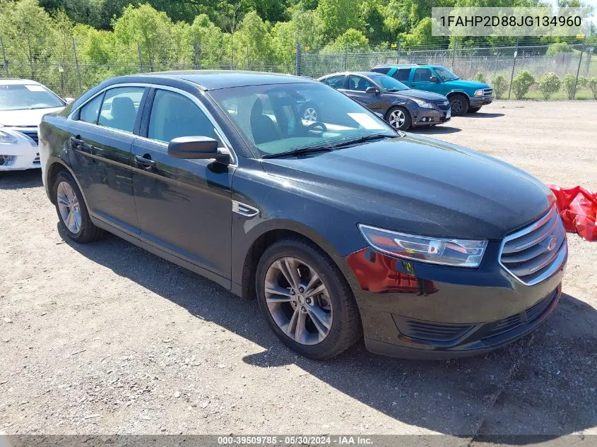 1FAHP2D88JG134960 2018 Ford Taurus Se