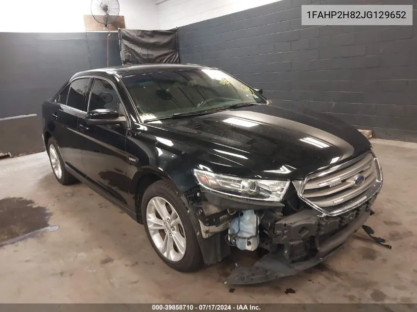 2018 Ford Taurus Sel VIN: 1FAHP2H82JG129652 Lot: 39858710