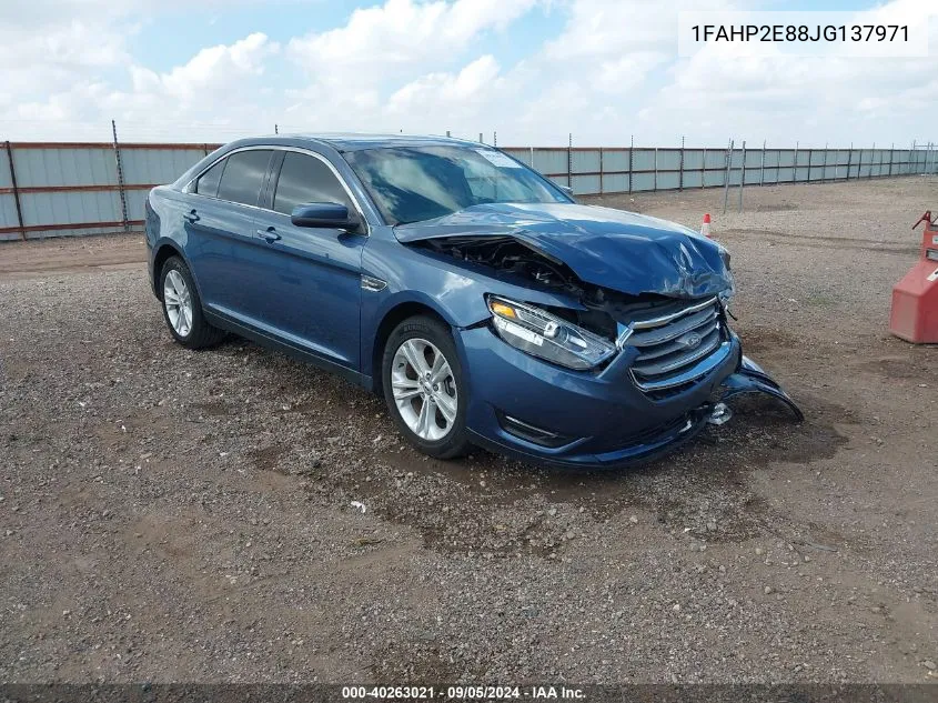 1FAHP2E88JG137971 2018 Ford Taurus Sel