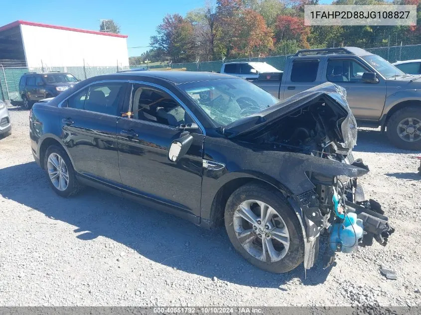 2018 Ford Taurus Se VIN: 1FAHP2D88JG108827 Lot: 40551792