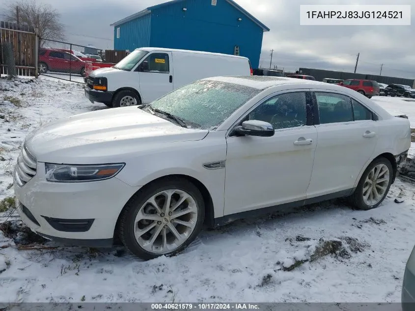 2018 Ford Taurus Limited VIN: 1FAHP2J83JG124521 Lot: 40621579