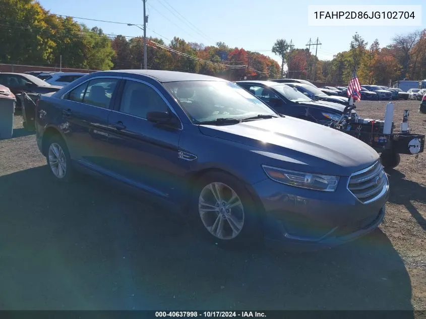 2018 Ford Taurus Se VIN: 1FAHP2D86JG102704 Lot: 40637998