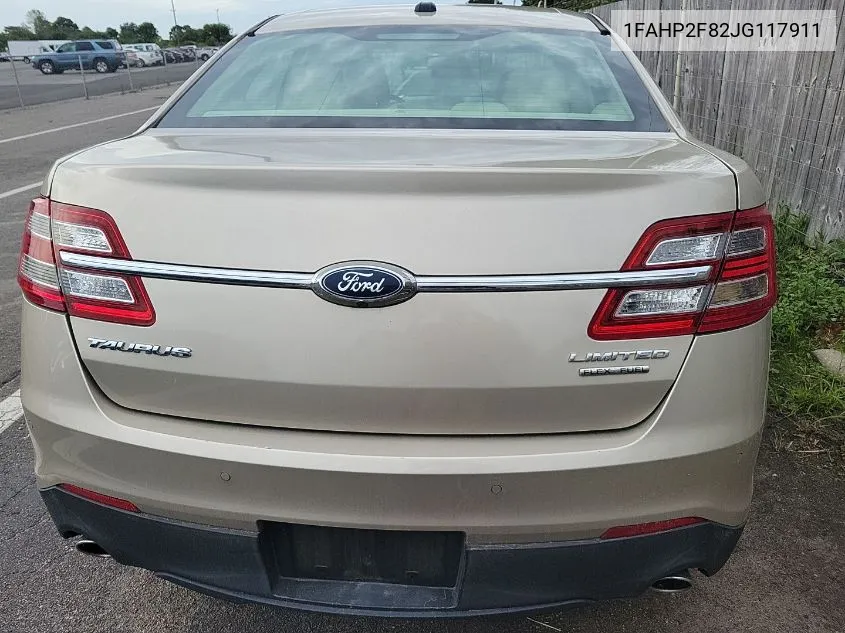 2018 Ford Taurus Limited VIN: 1FAHP2F82JG117911 Lot: 40662441