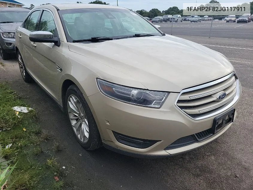 2018 Ford Taurus Limited VIN: 1FAHP2F82JG117911 Lot: 40662441