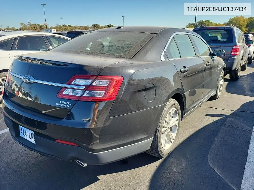 2018 Ford Taurus Sel VIN: 1FAHP2E84JG137434 Lot: 40711031