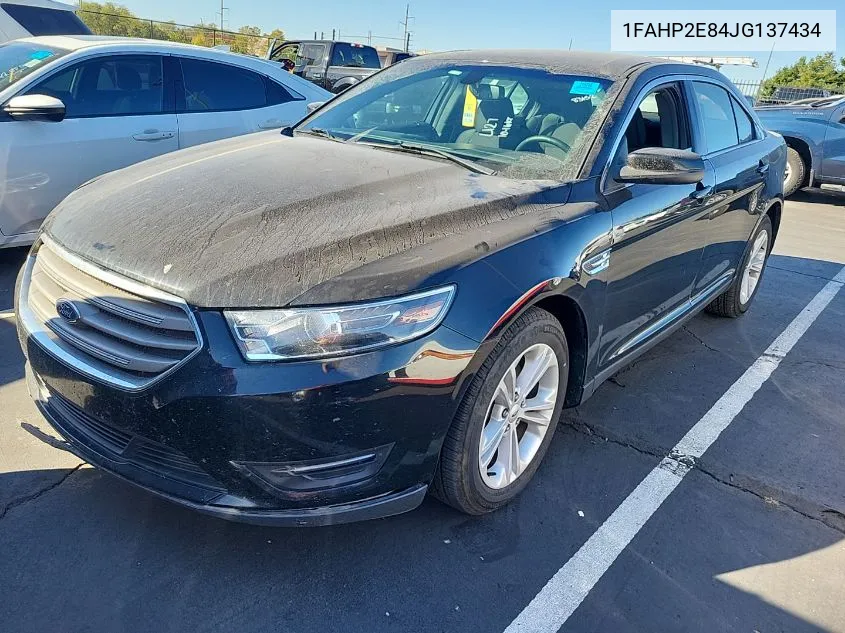 2018 Ford Taurus Sel VIN: 1FAHP2E84JG137434 Lot: 40711031