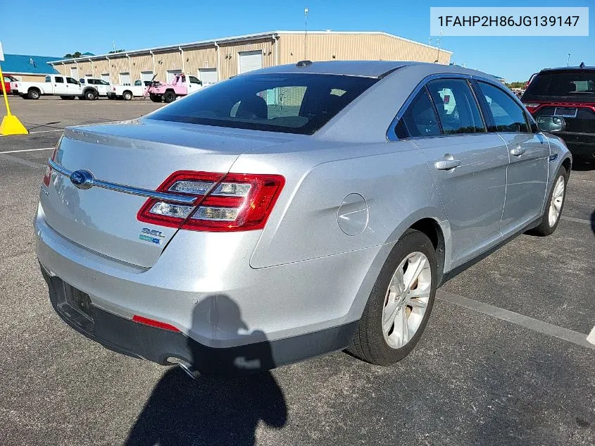 2018 Ford Taurus Sel VIN: 1FAHP2H86JG139147 Lot: 40711336