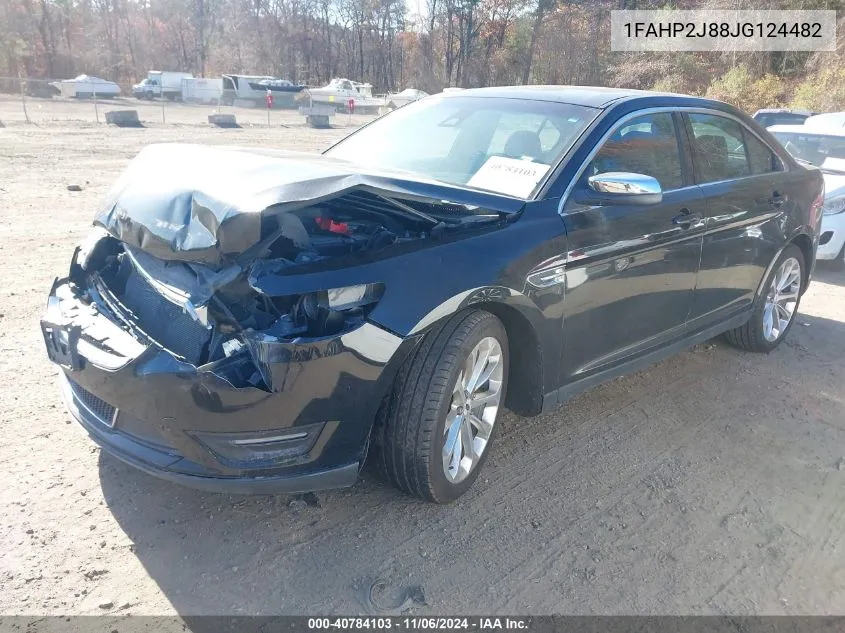 2018 Ford Taurus Limited VIN: 1FAHP2J88JG124482 Lot: 40784103