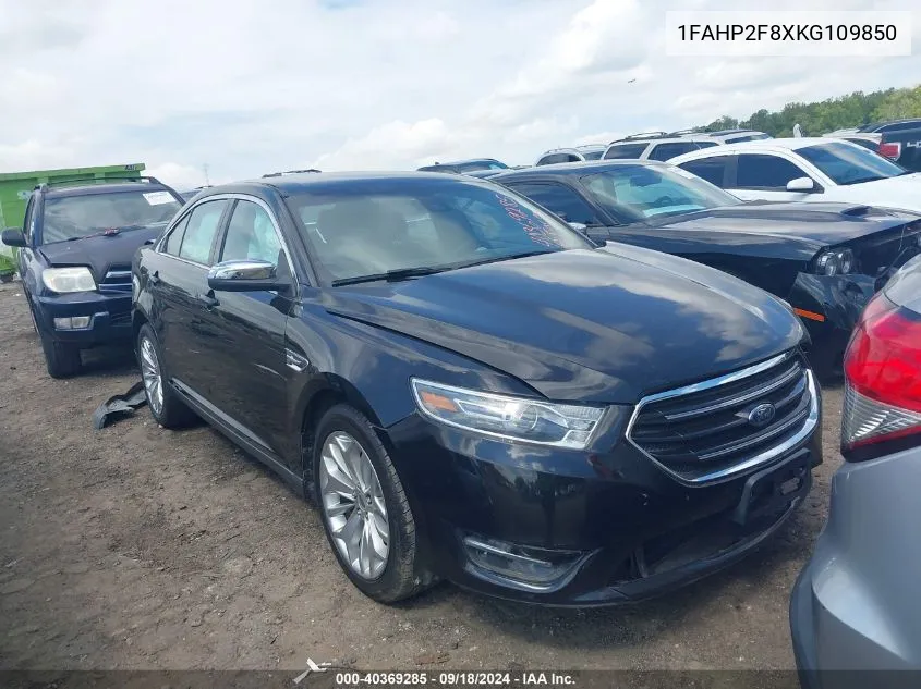 1FAHP2F8XKG109850 2019 Ford Taurus Limited