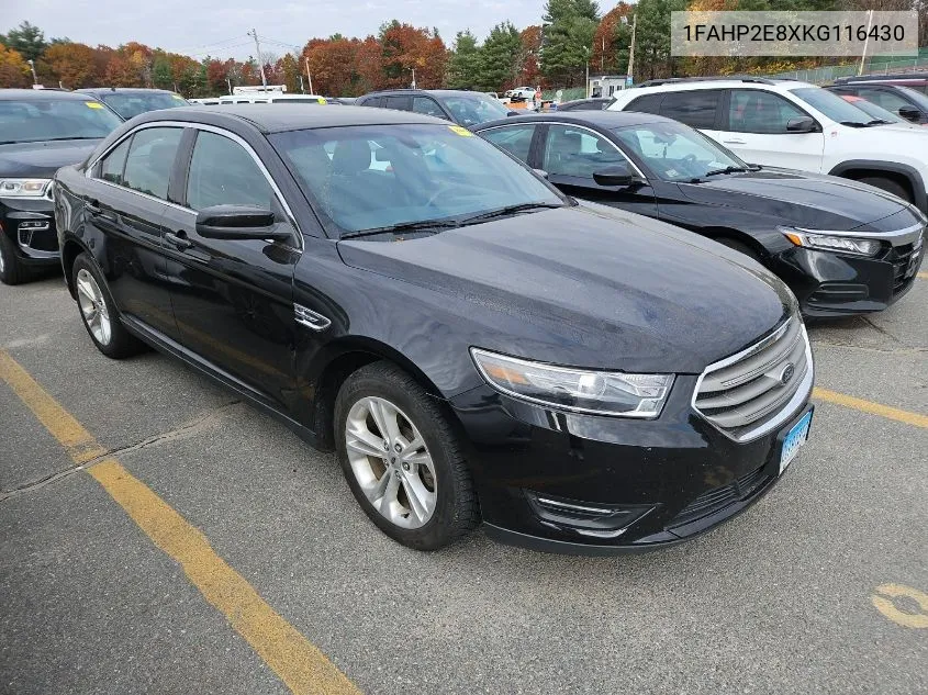 2019 Ford Taurus Sel VIN: 1FAHP2E8XKG116430 Lot: 40874607