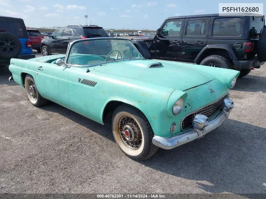 1955 Ford Thunderbird VIN: P5FH162680 Lot: 40762301