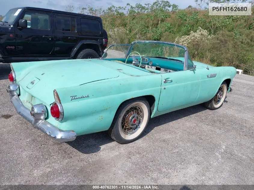 1955 Ford Thunderbird VIN: P5FH162680 Lot: 40762301