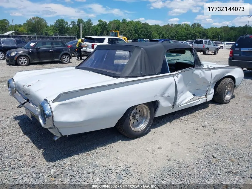 1961 Ford Thunderbird VIN: 1Y73Z144073 Lot: 39848332