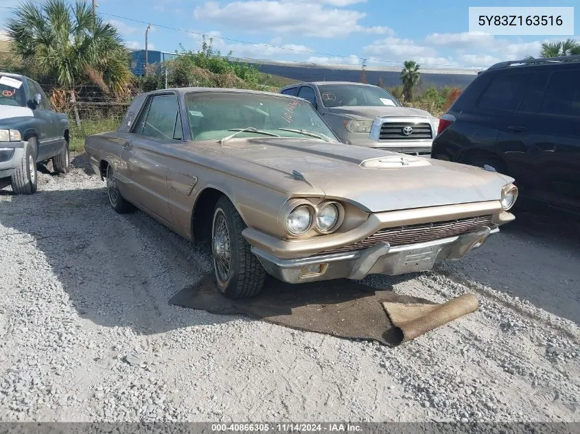 1965 Ford Thunderbird VIN: 5Y83Z163516 Lot: 40866305