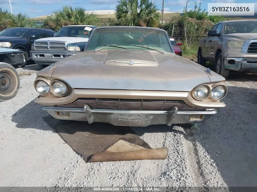 1965 Ford Thunderbird VIN: 5Y83Z163516 Lot: 40866305