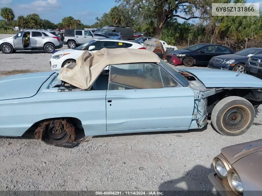 1966 Ford Thunderbird VIN: 6Y85Z131866 Lot: 40866291