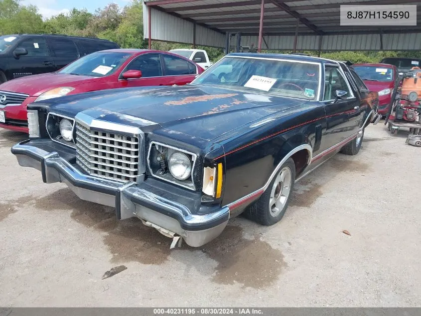 1978 Ford Thunderbird VIN: 8J87H154590 Lot: 40231195