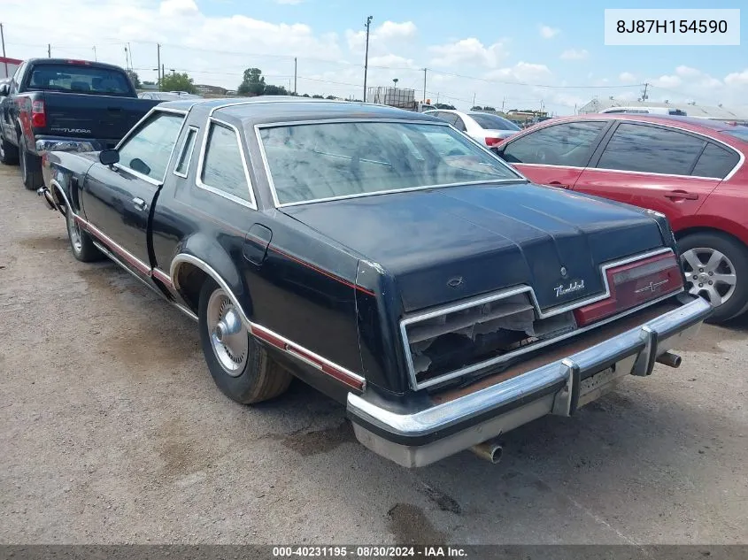 8J87H154590 1978 Ford Thunderbird