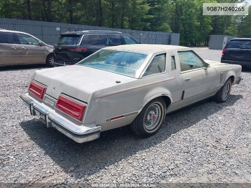 9G87H240265 1979 Ford Thunderbird