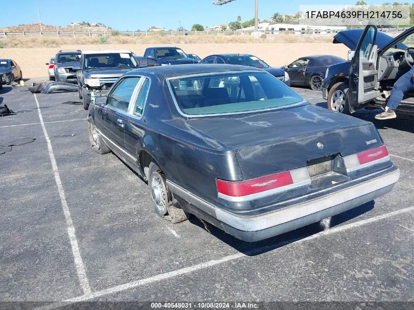 1985 Ford Thunderbird VIN: 1FABP4639FH214756 Lot: 40548031