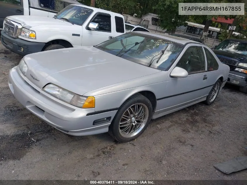 1991 Ford Thunderbird Super Coupe VIN: 1FAPP64R8MH167855 Lot: 40375411