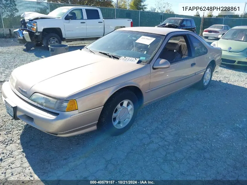 1FAPP6248PH228861 1993 Ford Thunderbird Lx