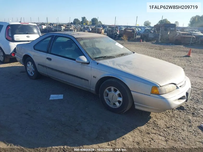 1995 Ford Thunderbird Lx VIN: 1FALP62W8SH209719 Lot: 40608639