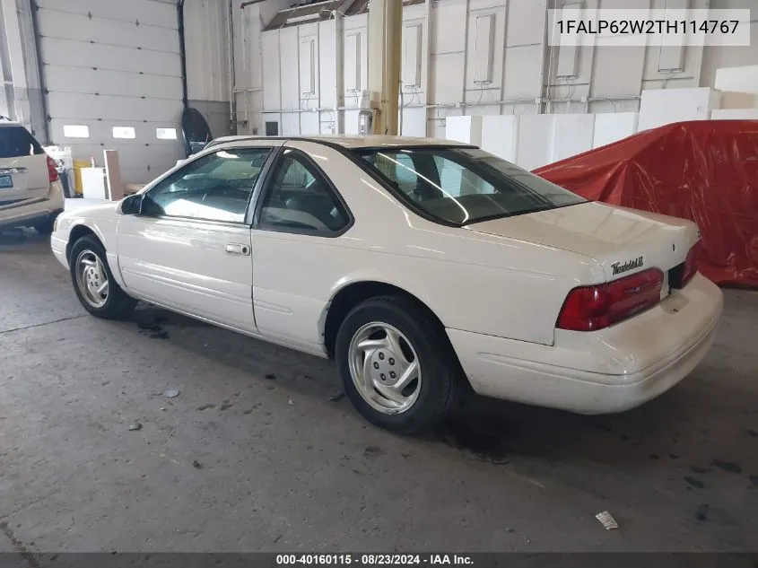 1FALP62W2TH114767 1996 Ford Thunderbird Lx