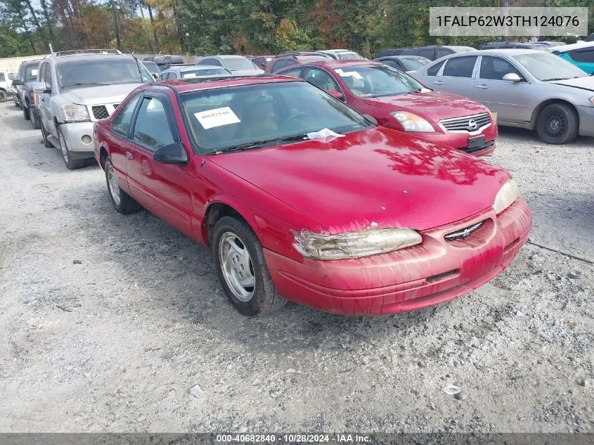 1996 Ford Thunderbird Lx VIN: 1FALP62W3TH124076 Lot: 40682840