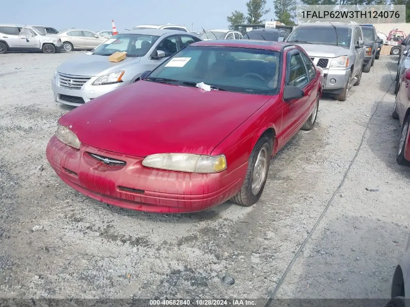 1996 Ford Thunderbird Lx VIN: 1FALP62W3TH124076 Lot: 40682840