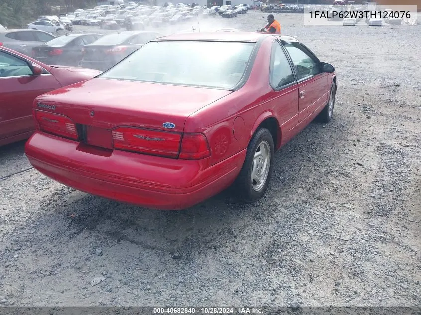 1996 Ford Thunderbird Lx VIN: 1FALP62W3TH124076 Lot: 40682840