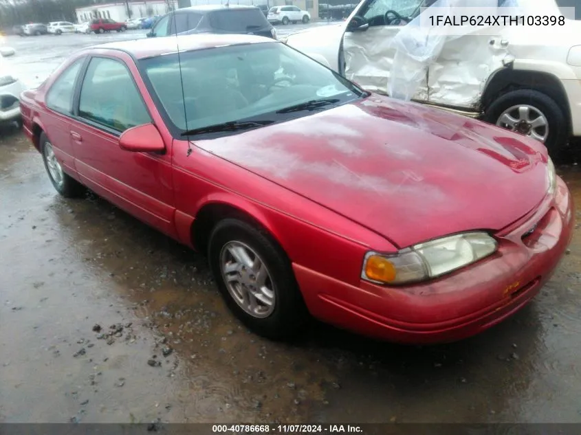 1996 Ford Thunderbird Lx VIN: 1FALP624XTH103398 Lot: 40786668