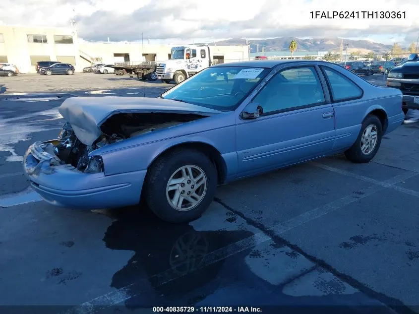 1996 Ford Thunderbird Lx VIN: 1FALP6241TH130361 Lot: 40835729