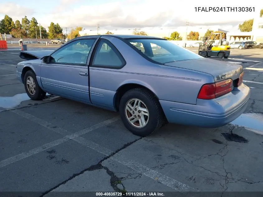 1996 Ford Thunderbird Lx VIN: 1FALP6241TH130361 Lot: 40835729