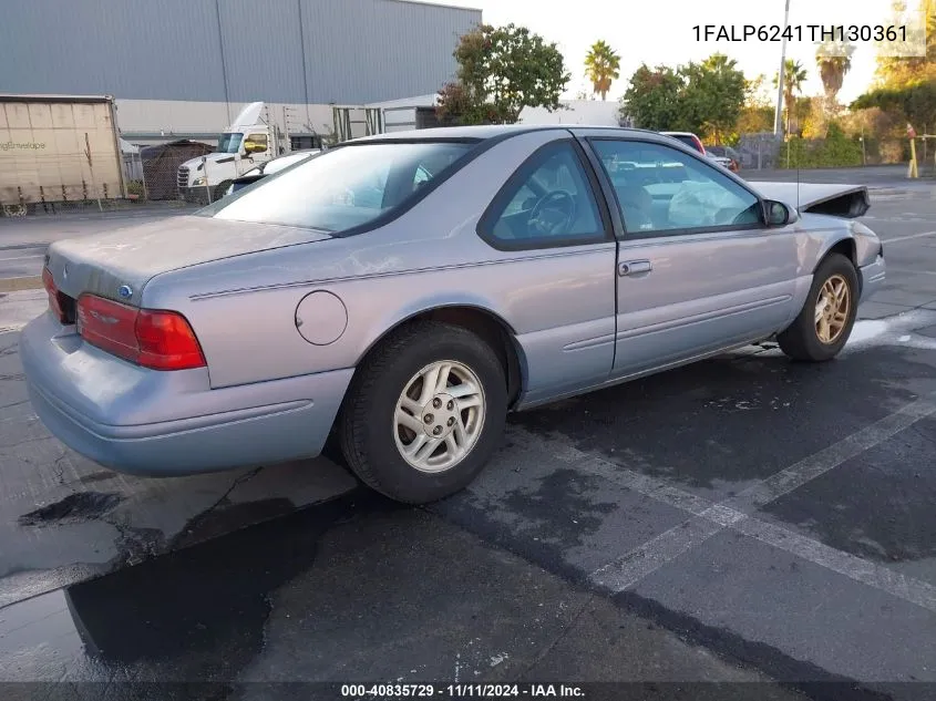 1996 Ford Thunderbird Lx VIN: 1FALP6241TH130361 Lot: 40835729