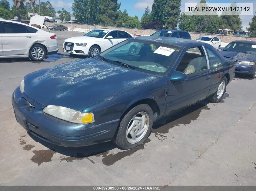 1997 Ford Thunderbird Lx VIN: 1FALP62WXVH142142 Lot: 39730950