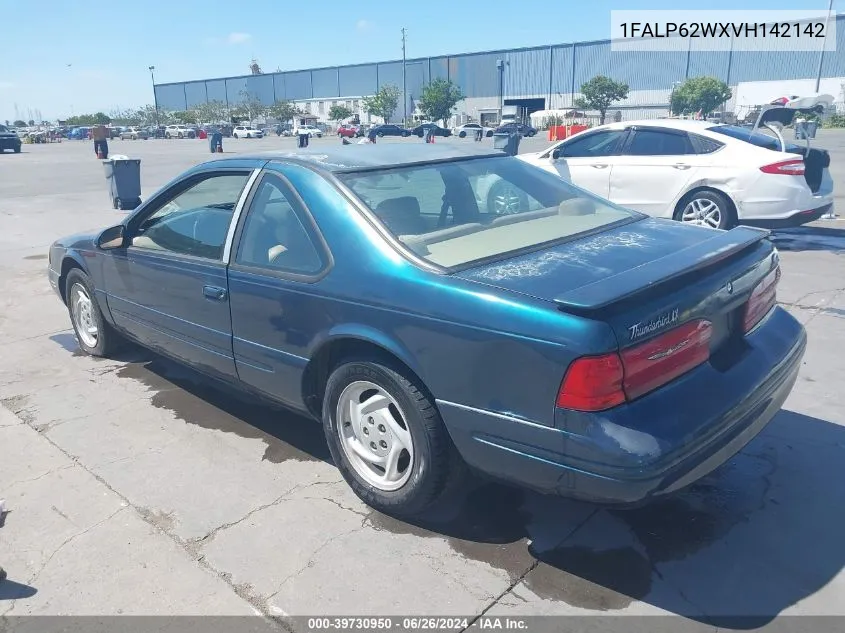 1997 Ford Thunderbird Lx VIN: 1FALP62WXVH142142 Lot: 39730950