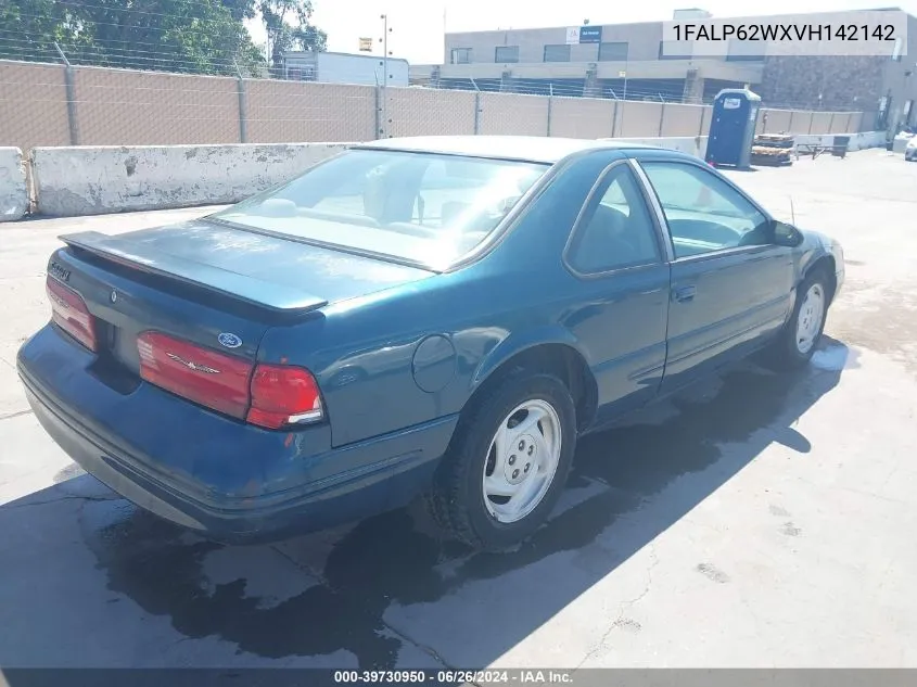 1997 Ford Thunderbird Lx VIN: 1FALP62WXVH142142 Lot: 39730950