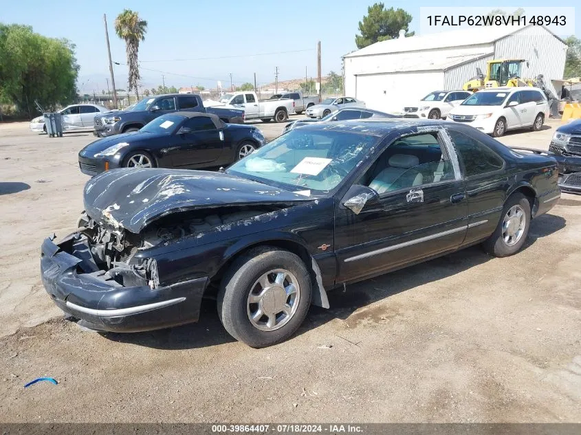 1997 Ford Thunderbird Lx VIN: 1FALP62W8VH148943 Lot: 39864407